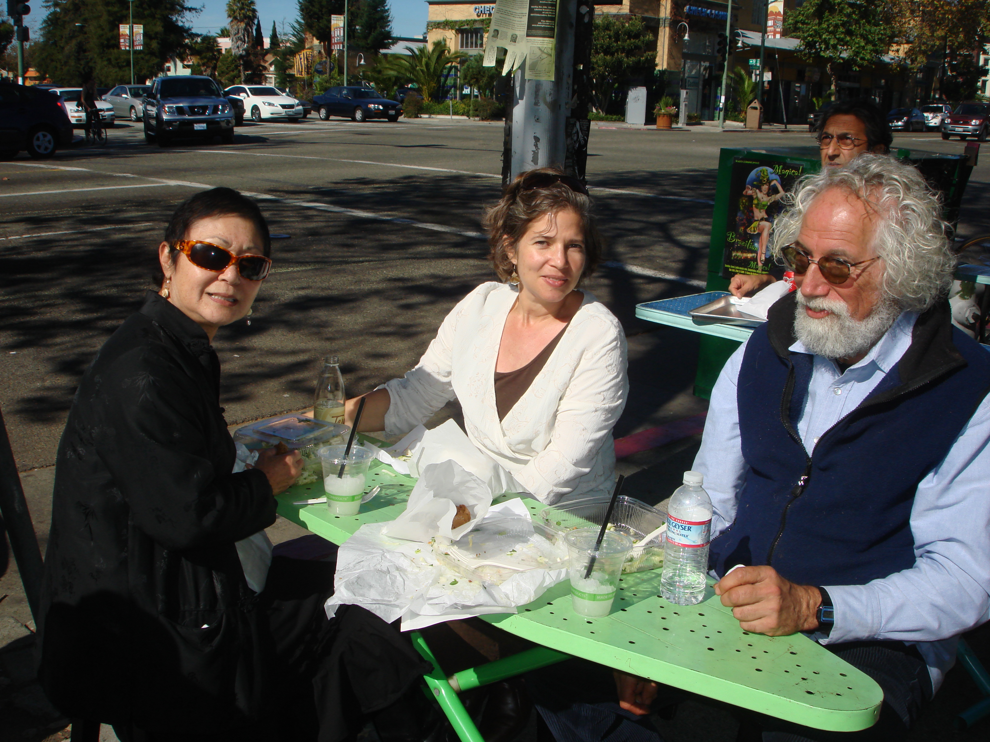 photo of Janice Tanigawa, David Minkus, and Deborah Lustig