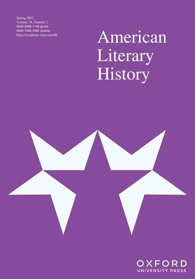 The book cover of American Literary History