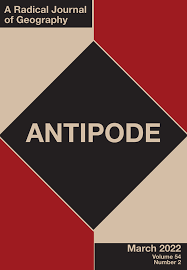 The cover of Antipode