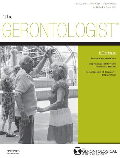 Cover of The Gerontologist